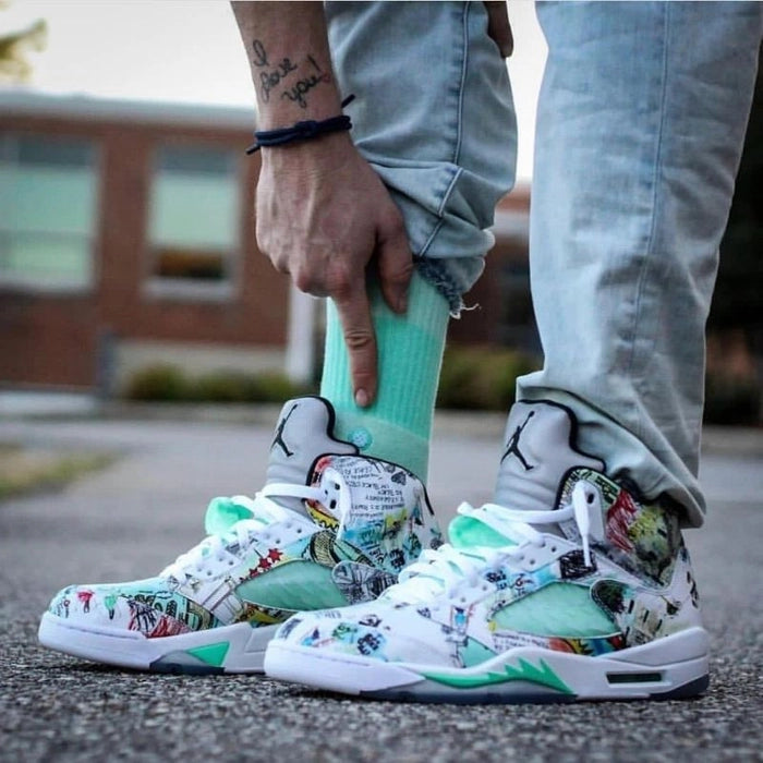 Jordan wings white sneaker