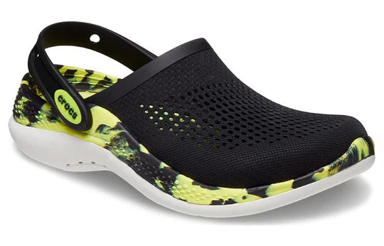 Crocs multi colour 360 lite ride black yellow