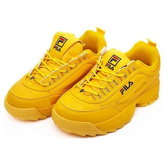 Fila yellow shoes