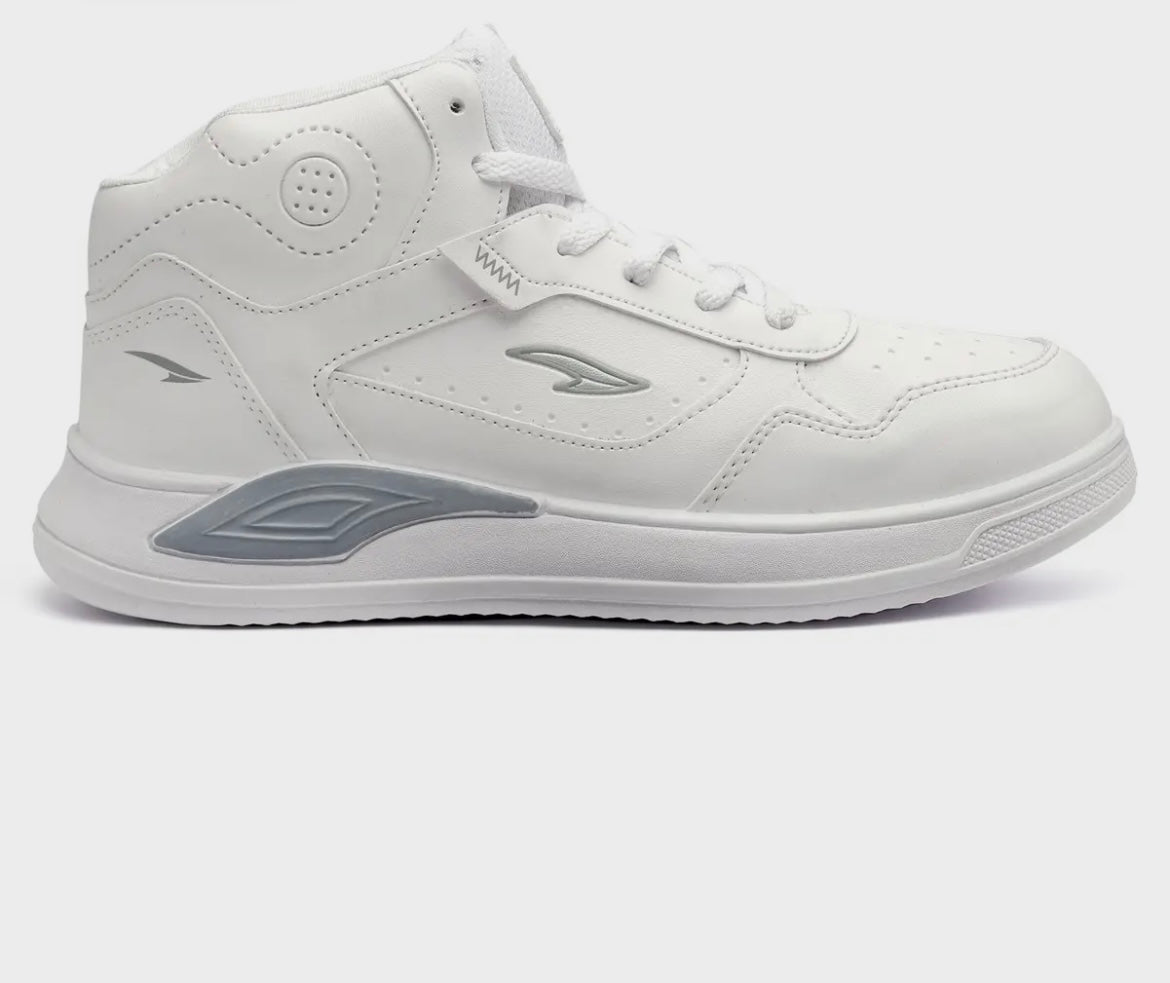 Asian  full white sneakers