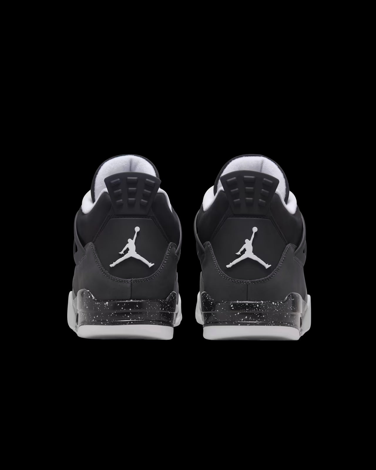Retro  4 black grey sneakers