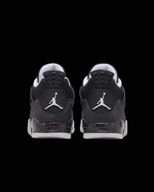 Retro  4 black grey sneakers