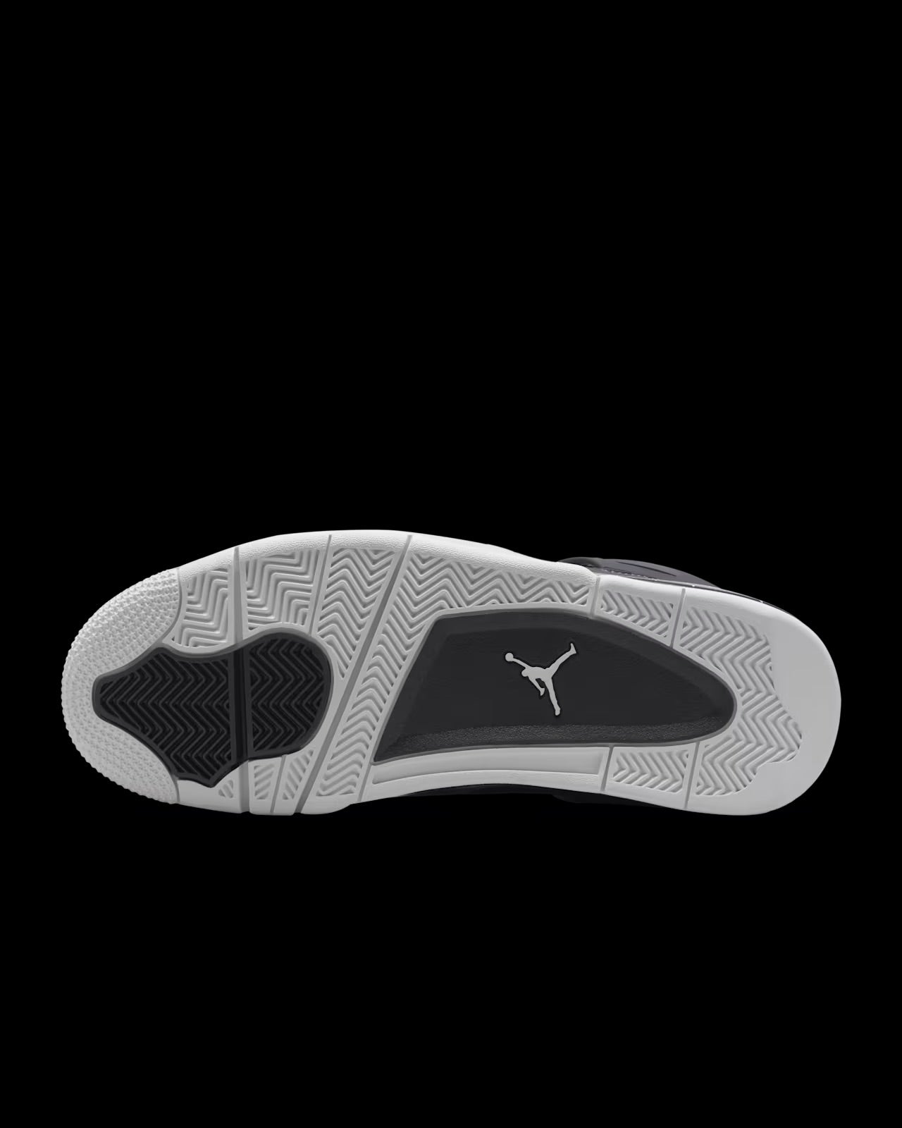 Retro  4 black grey sneakers