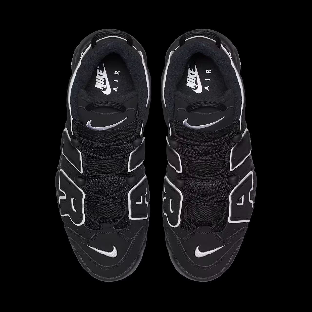 Nike uptempo black
