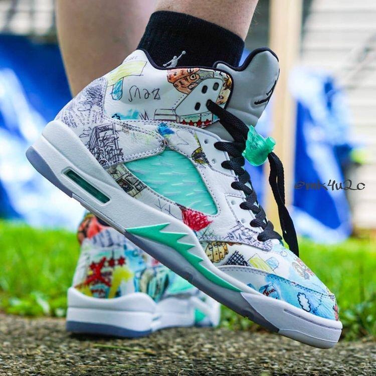 Jordan wings white sneaker