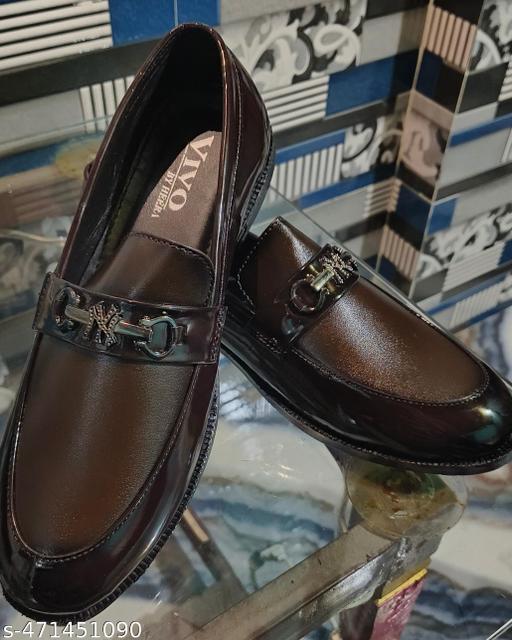 Men loafer Formal tan brown