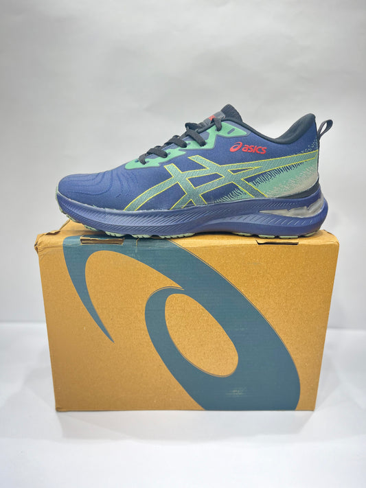 ASICS blue sports shoes