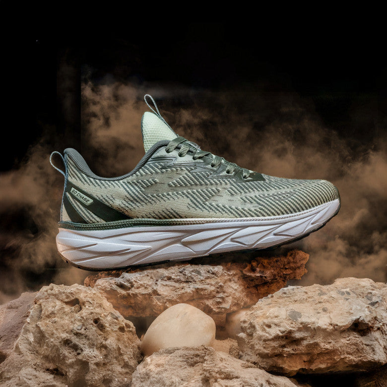 Asian shoe olive colour