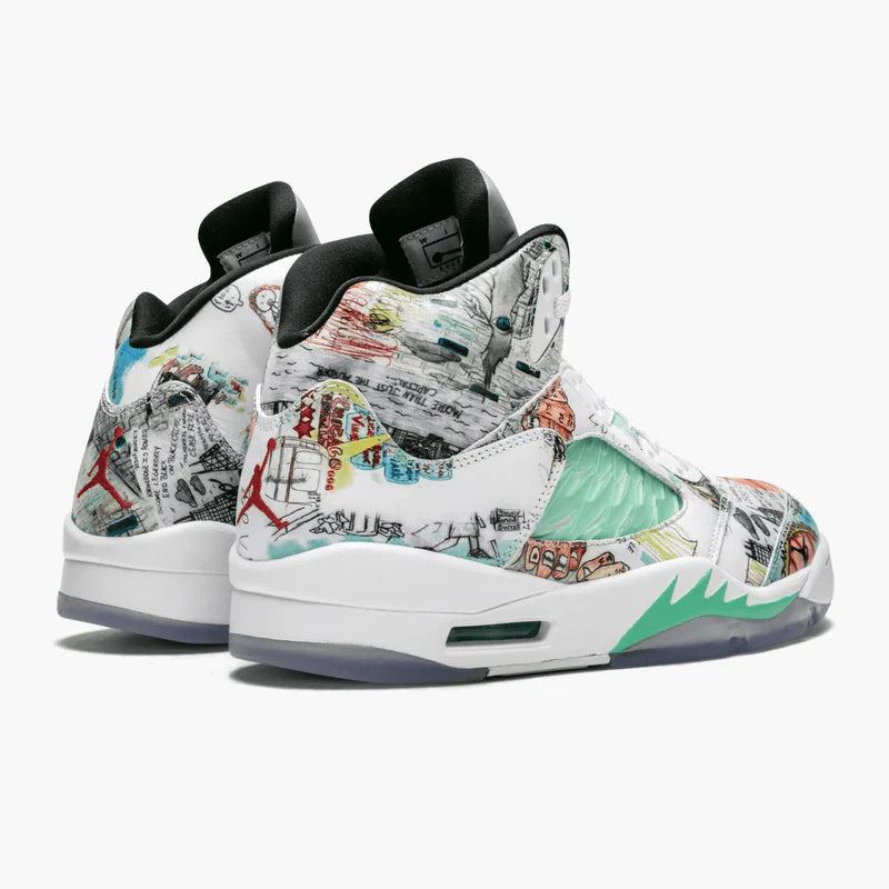 Jordan wings white sneaker