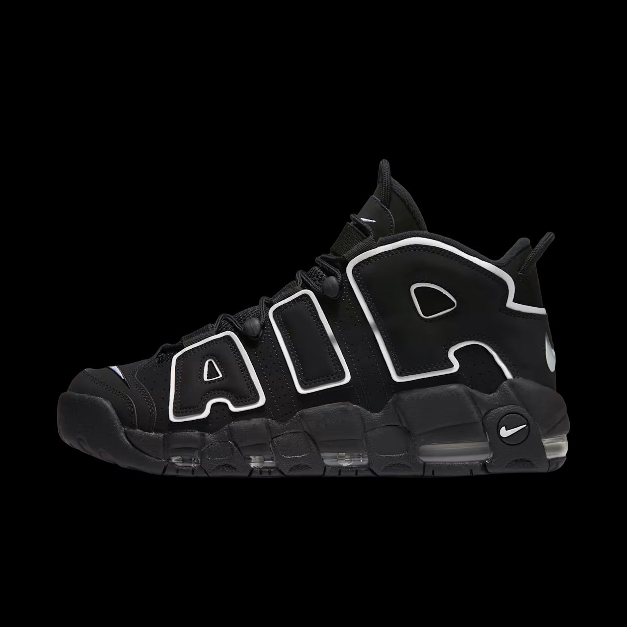 Nike uptempo black