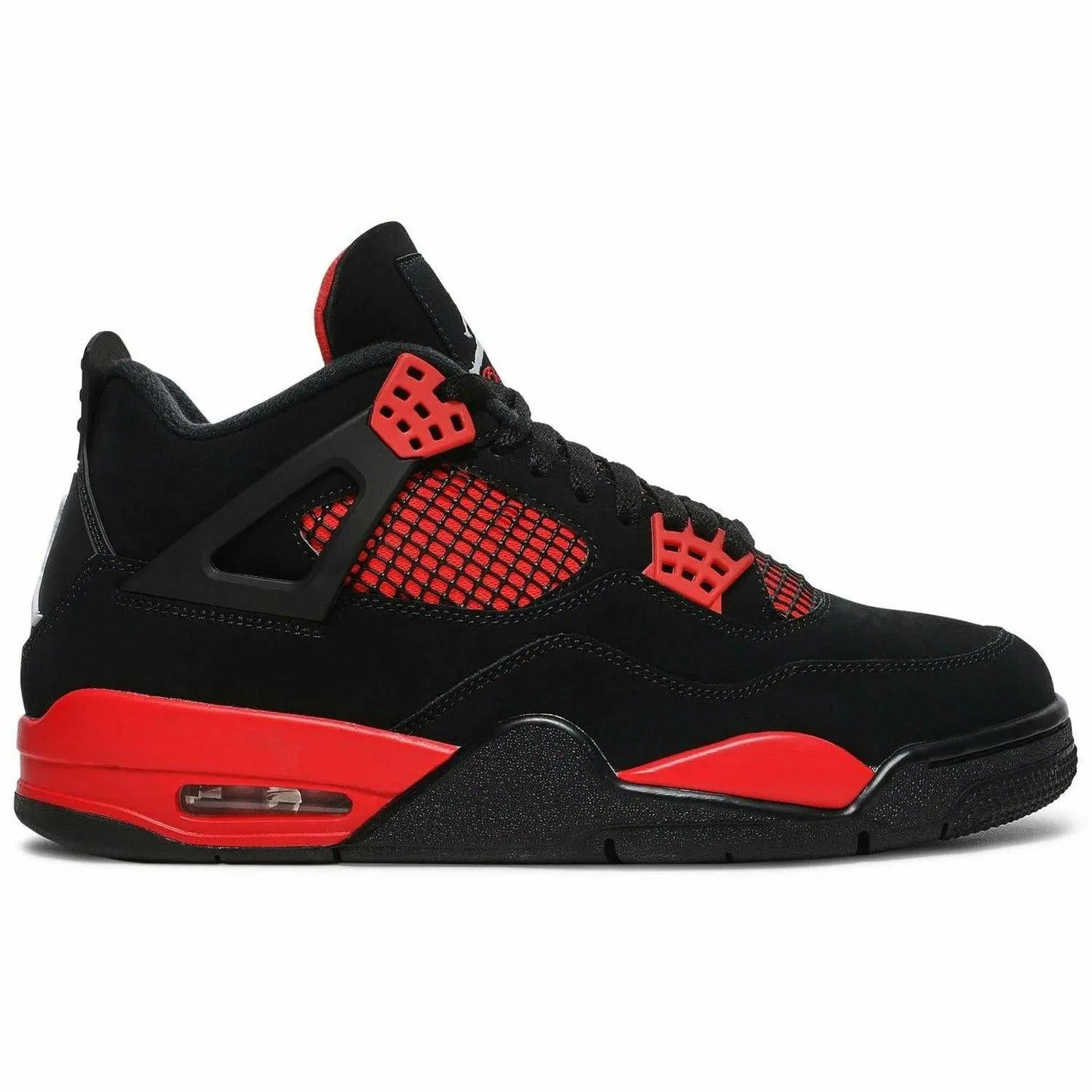 Retro 4 red black sneakers